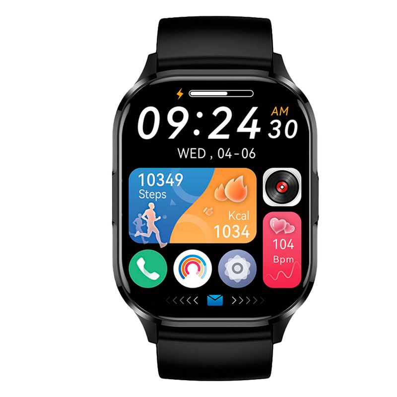 Smartwatch -  Display  AMOLED -  HK21 - Nero - MU No Brand