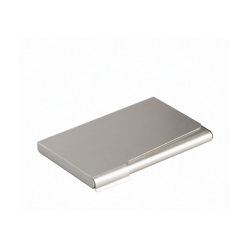 Porta biglietti da visita Business Card Box - 9x5,5 cm - alluminio - Durable DURABLE