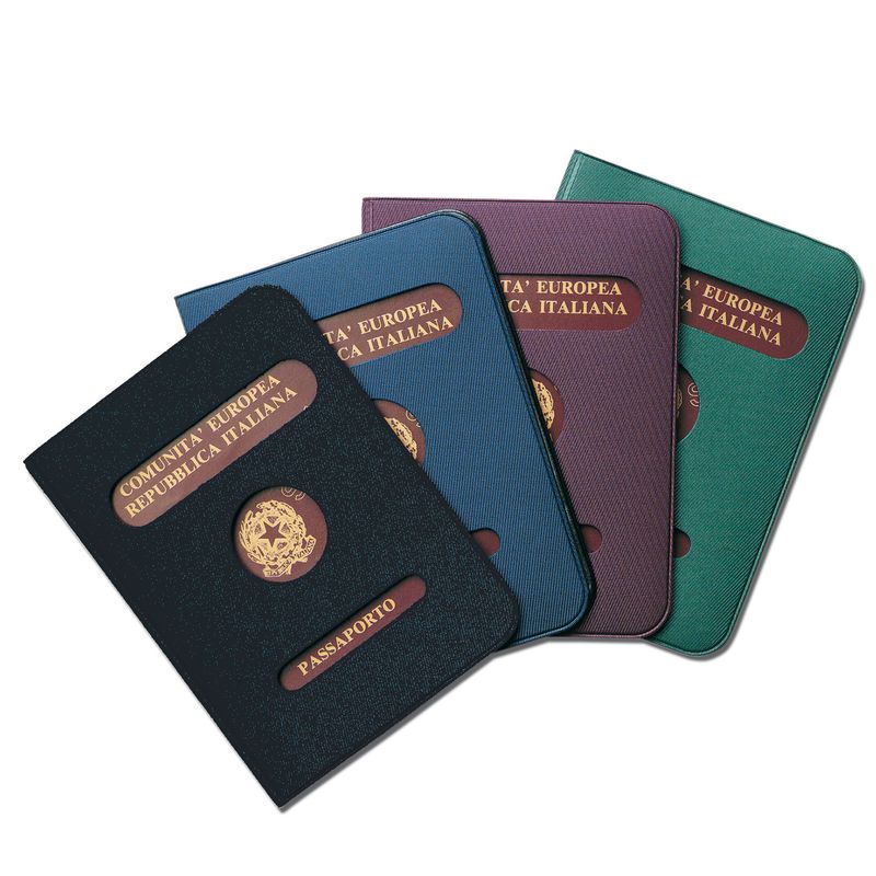 Porta passaporto - colori assortiti - Alplast - conf. 24 pezzi ALPLAST
