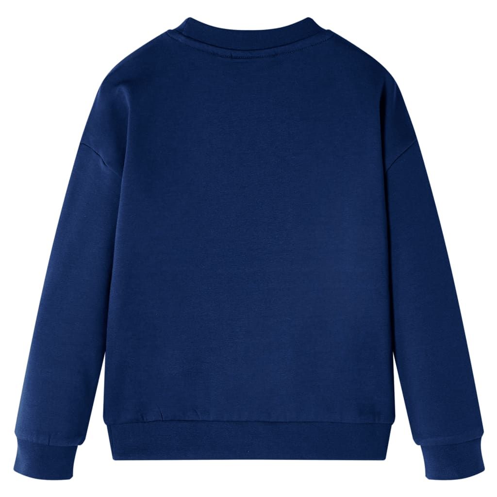 Felpa per Bambini Blu Marino 104 vidaXL