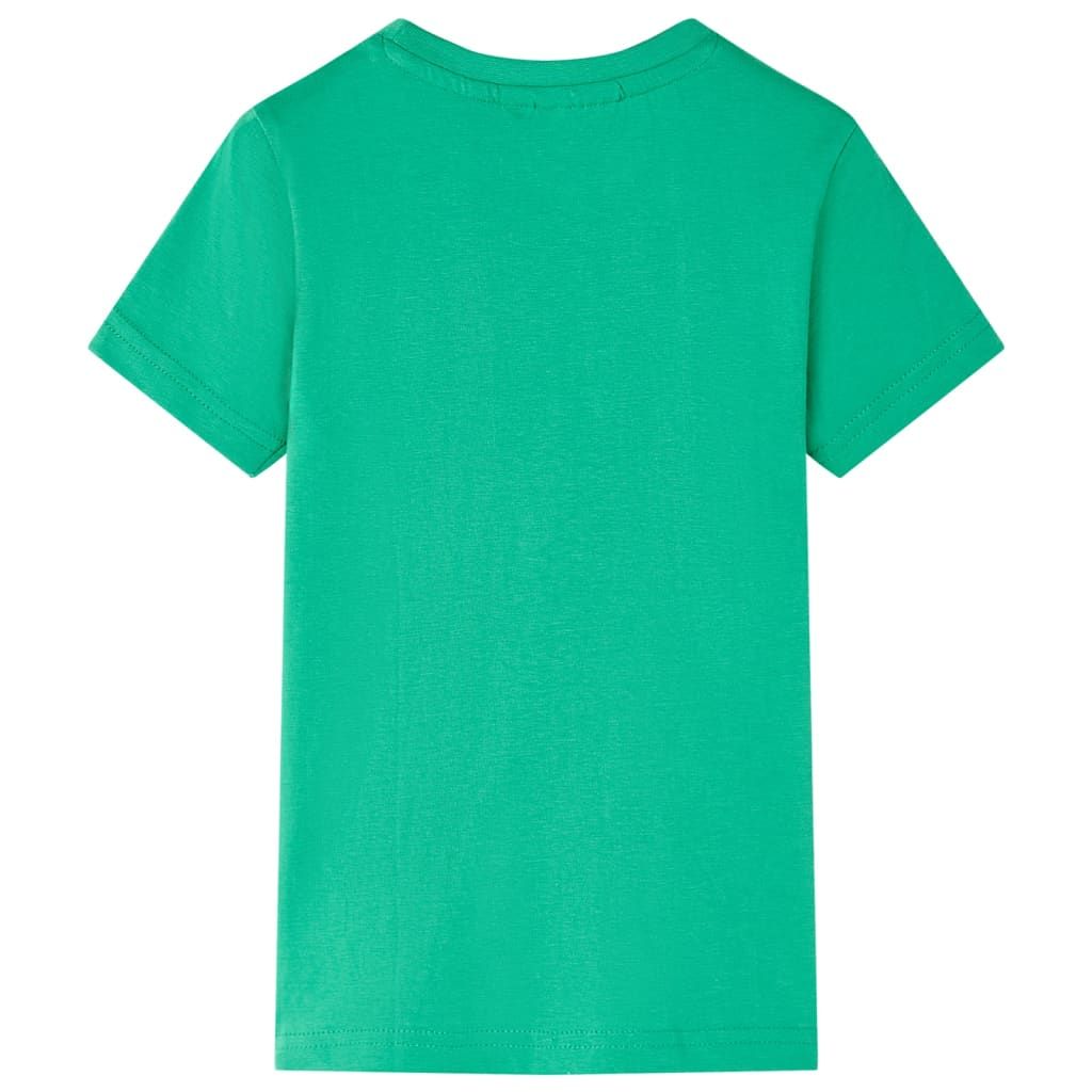 Maglietta da Bambino Verde 140 vidaXL