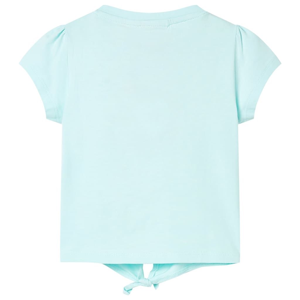 Maglietta da Bambina Acqua Chiaro 128 vidaXL