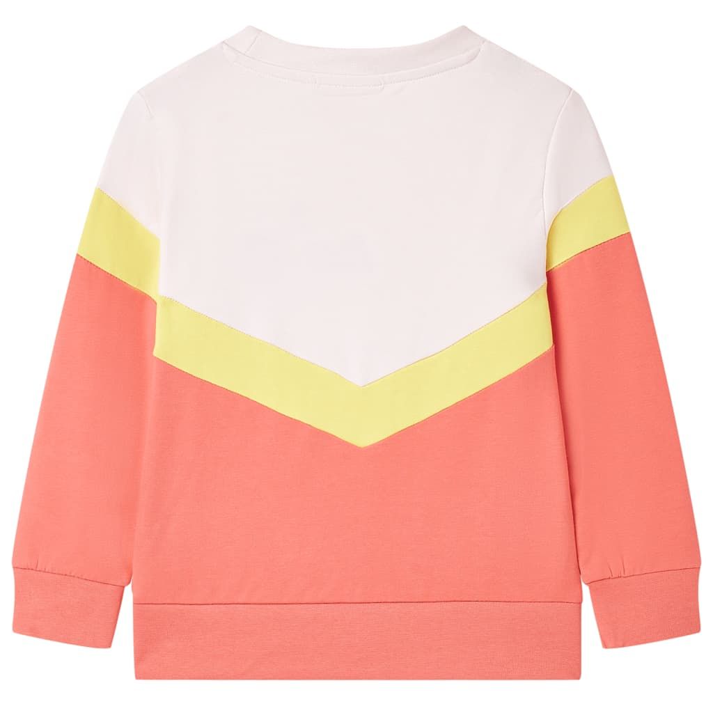 Felpa da Bambina Rosa Tenue 104 vidaXL