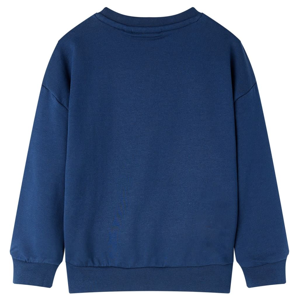 Felpa per Bambini Blu Marino 104 vidaXL