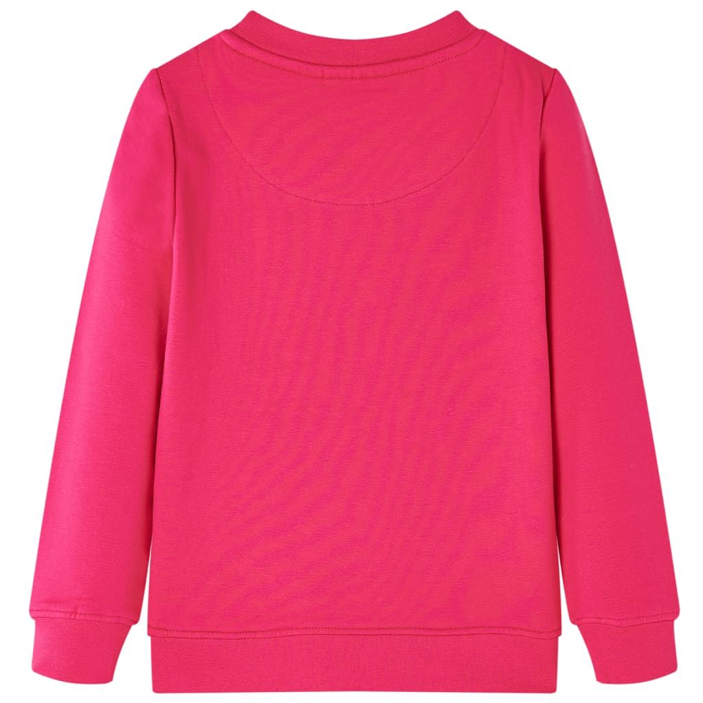 Felpa per Bambini Fucsia 104 vidaXL