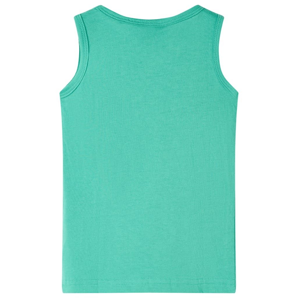 Canotta da Bambino Verde 92 vidaXL