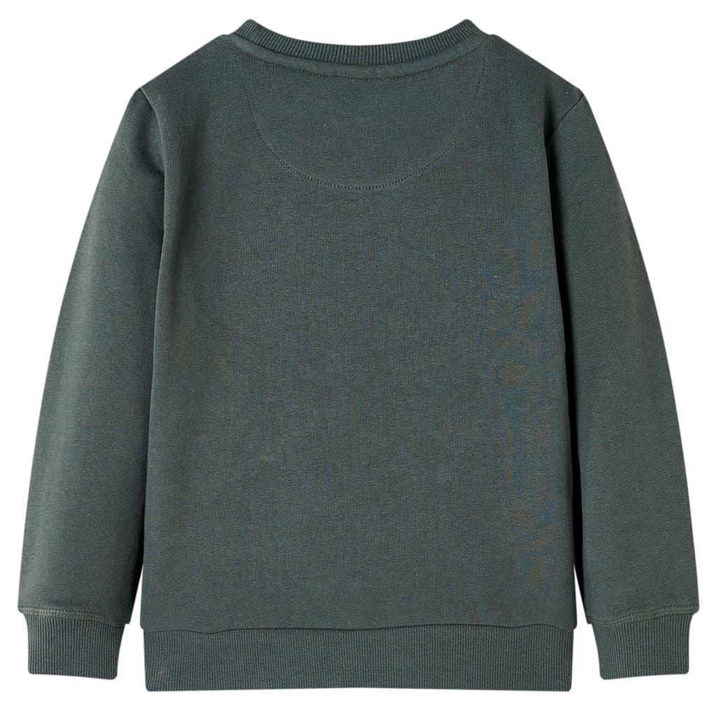 Felpa da Bambino Cachi Scuro 140 vidaXL