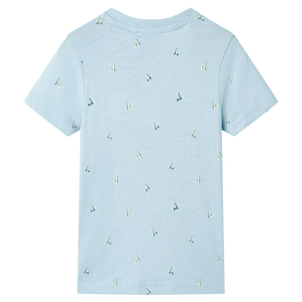 Maglietta da Bambino Azzurra 104 vidaXL