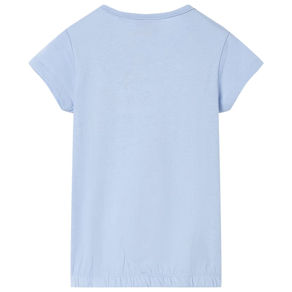 Maglietta da Bambina Blu 92 vidaXL