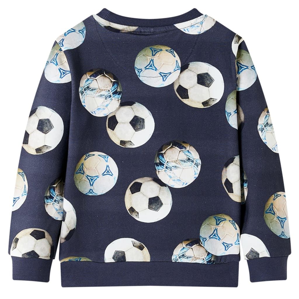 Felpa da Bambino Blu Marino 92 vidaXL
