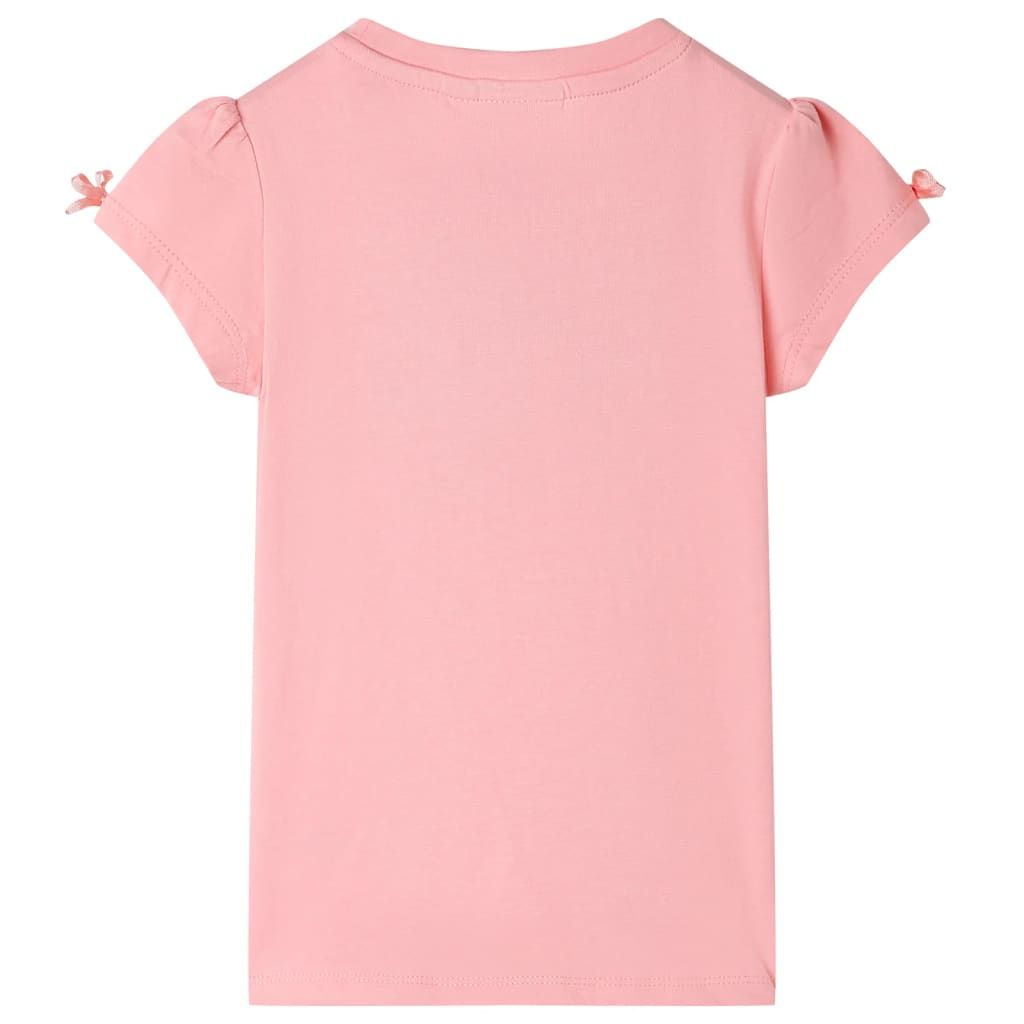 Maglietta da Bambina Rosa 104 vidaXL
