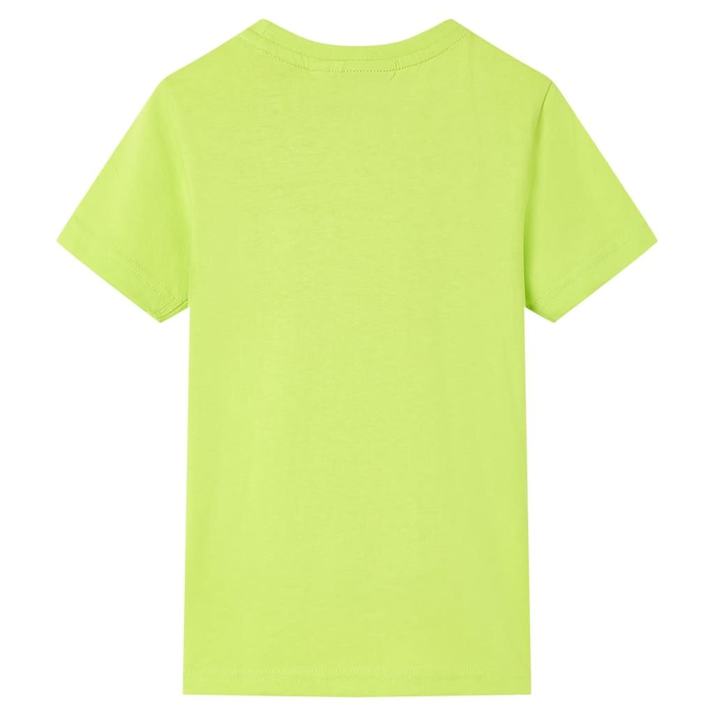 Maglietta da Bambino Lime 116 vidaXL