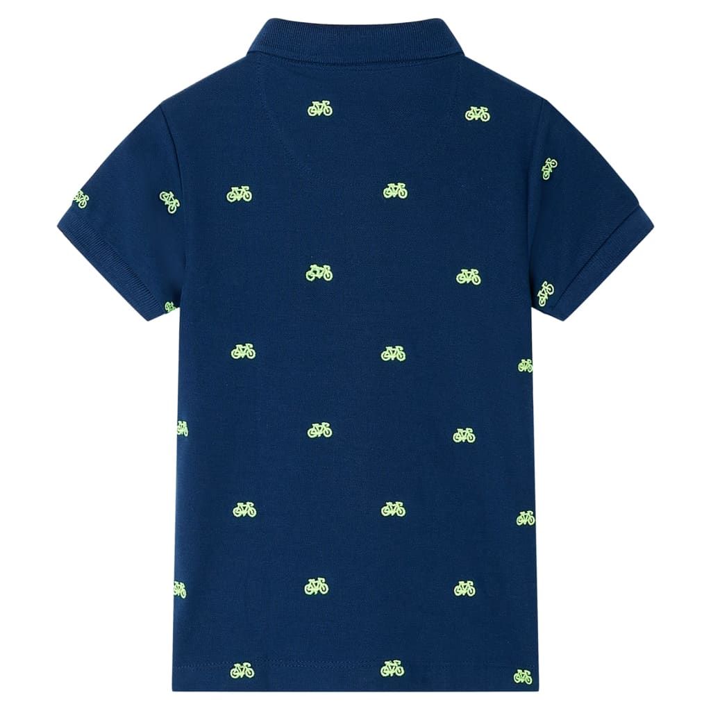 Polo da Bambino Blu Marino 92 vidaXL