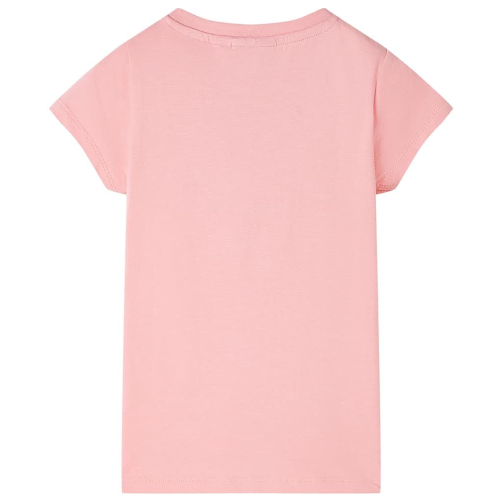 Maglietta da bambina Rosa 116 vidaXL