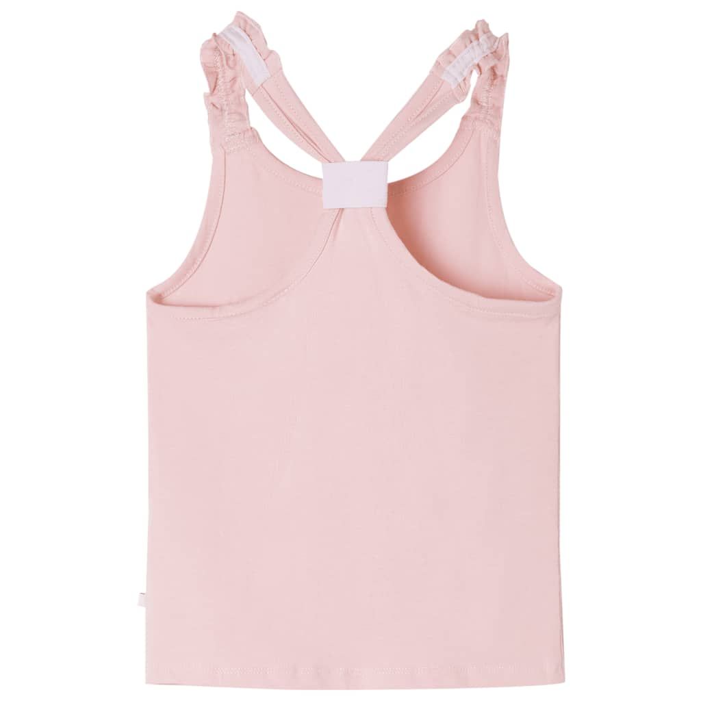 Canotta da Bambina Rosa Chiaro 104 vidaXL