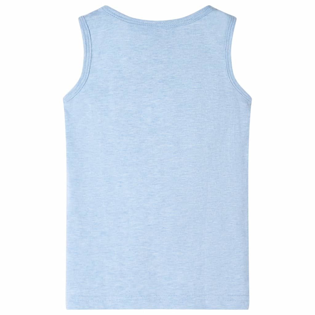 Canotta da Bambino Blu Tenue Mélange 104 vidaXL