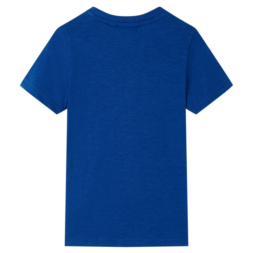 Maglietta da Bambino Blu Scuro 104 vidaXL