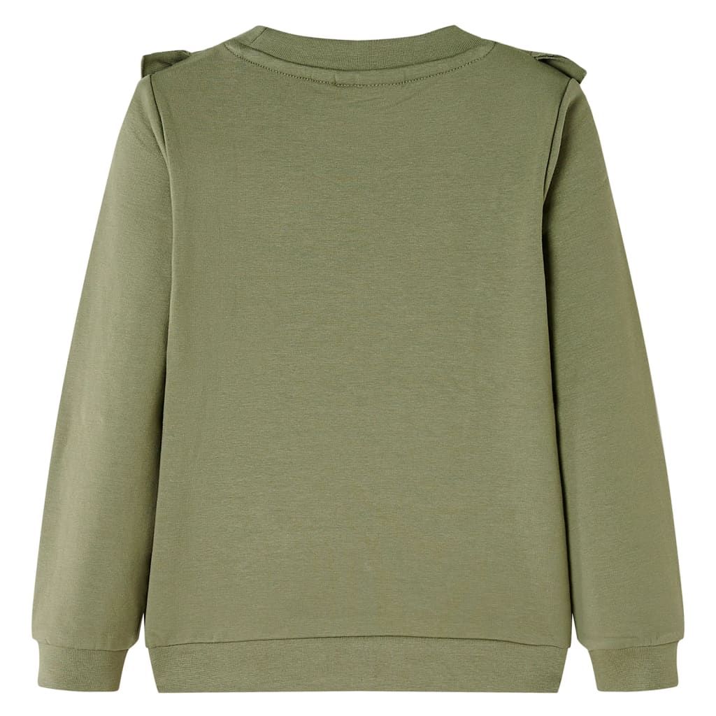 Felpa per Bambini Cachi 128 vidaXL