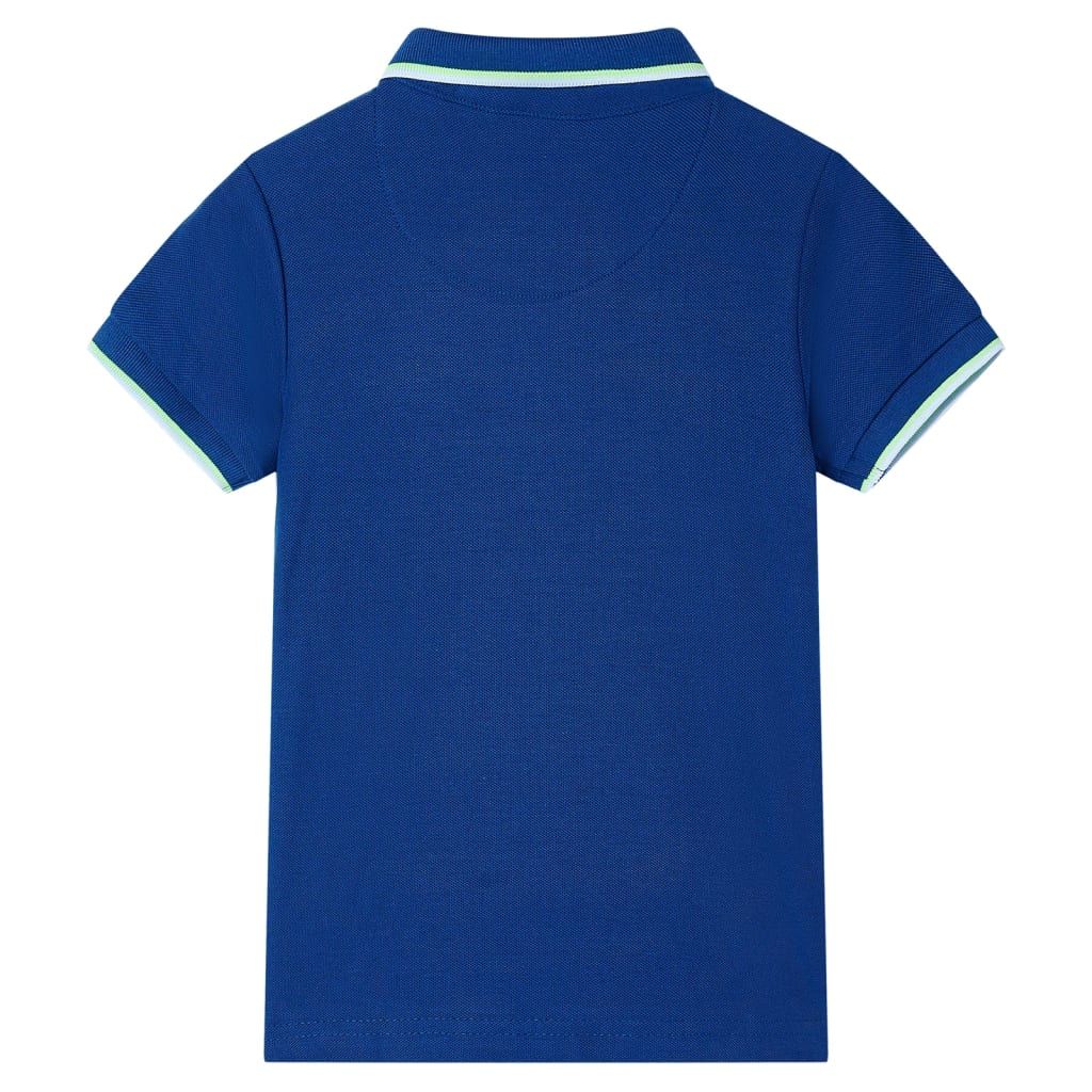 Polo da Bambino Blu Scuro 104 vidaXL