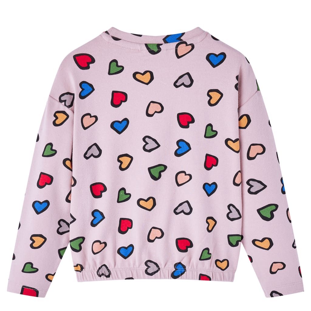 Felpa da Bambina Rosa 104 vidaXL