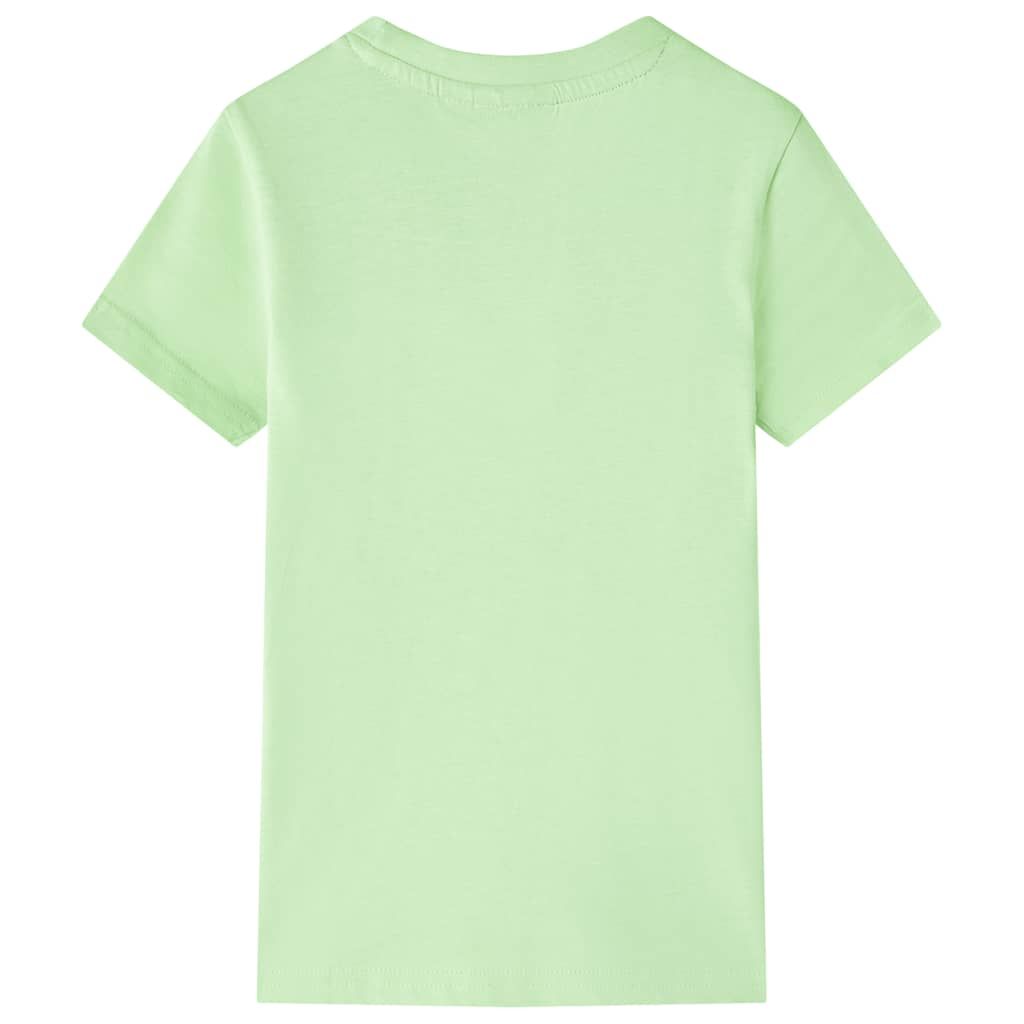 Maglietta da Bambino Lime 140 vidaXL