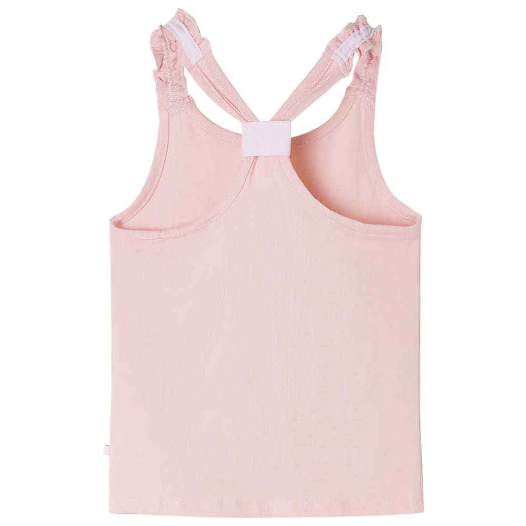 Canotta da Bambina Rosa Chiaro 128 vidaXL