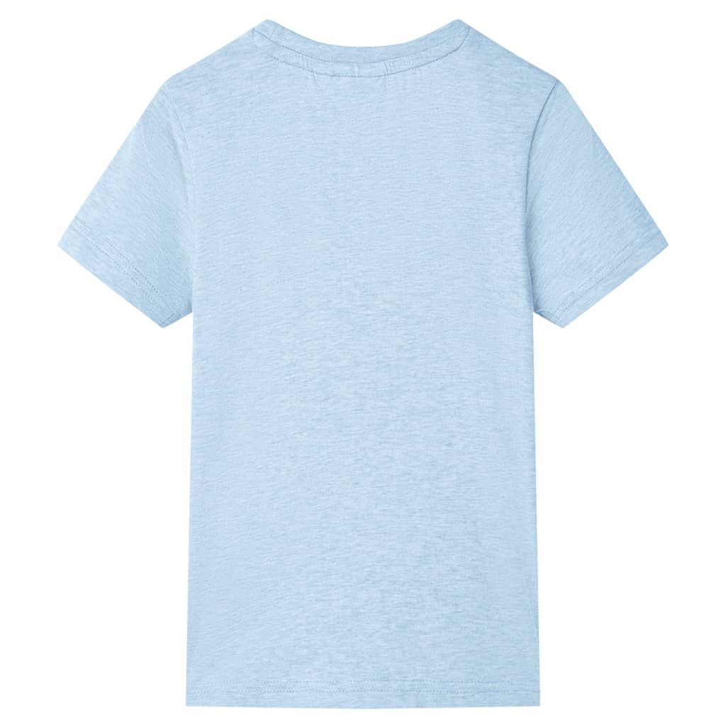 Maglietta da Bambino Blu Tenue Mélange 140 vidaXL