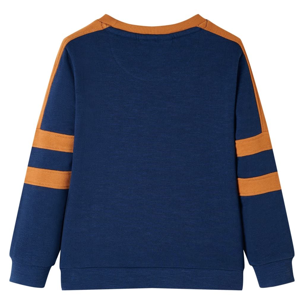Felpa per Bambini Blu Indaco 104 vidaXL