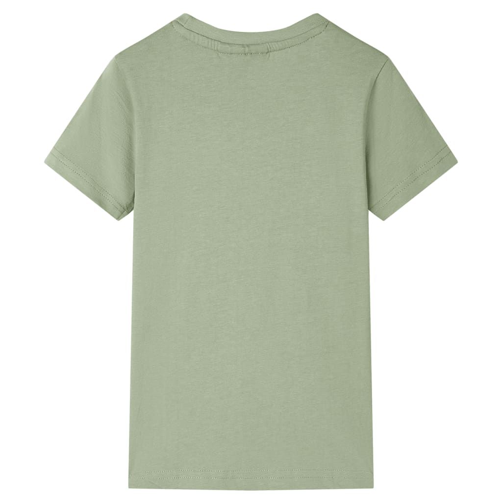 Maglietta da Bambino Cachi Chiaro 116 vidaXL