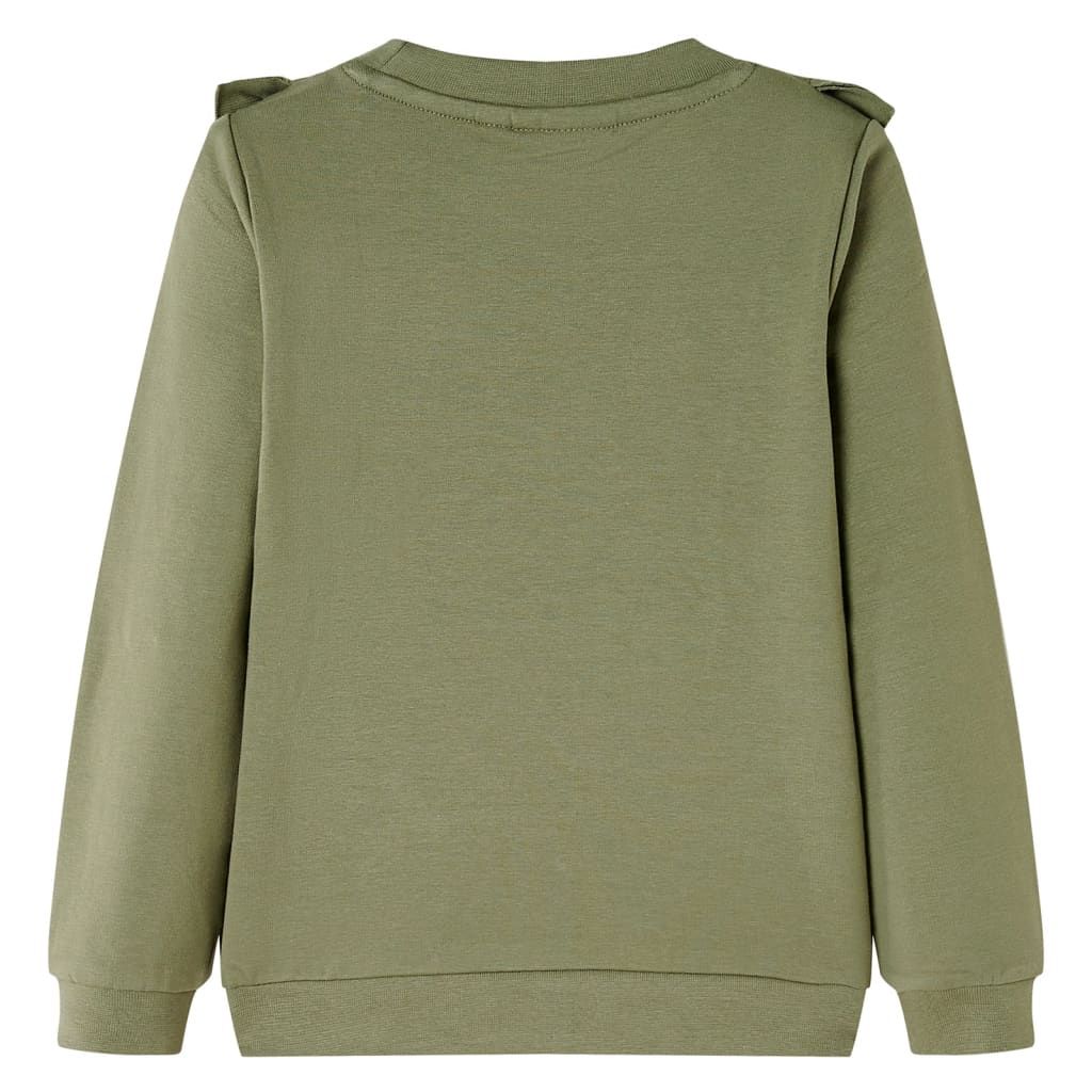 Felpa per Bambini Cachi 104 vidaXL