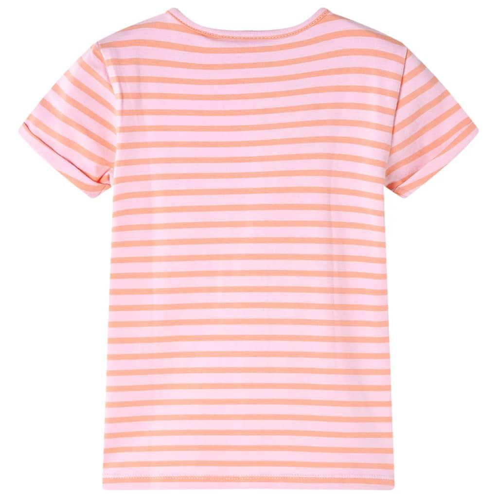 Maglietta da Bambina Rosa 104 vidaXL
