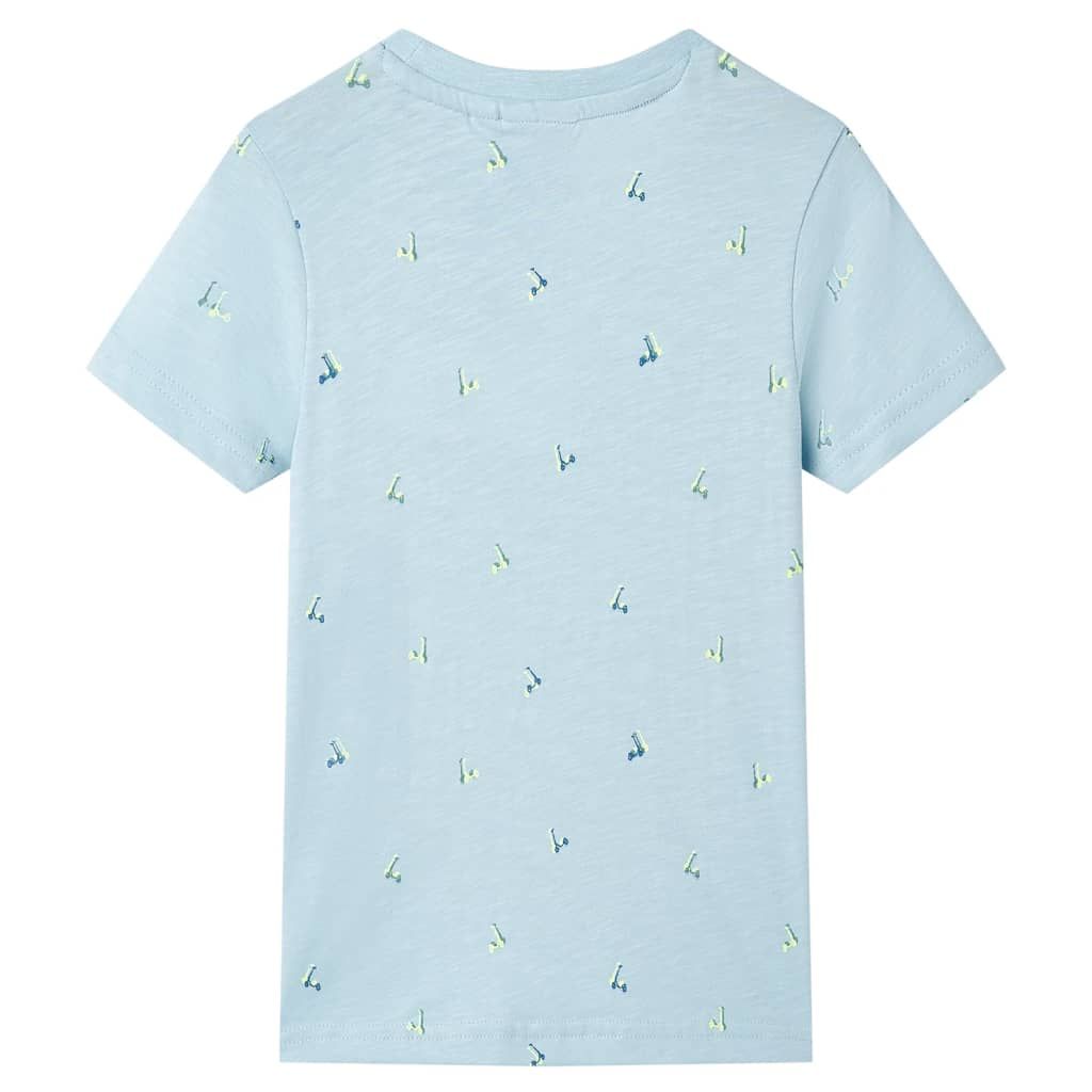 Maglietta da Bambino Azzurra 116 vidaXL