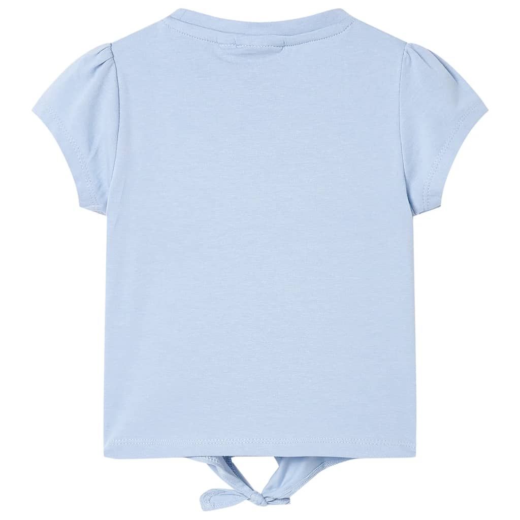 Maglietta da Bambina Blu 116 vidaXL