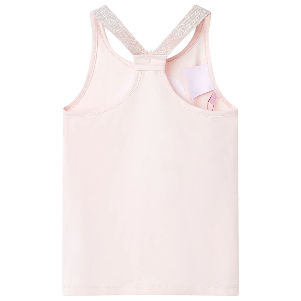Canotta da Bambina Rosa Tenue 116 vidaXL