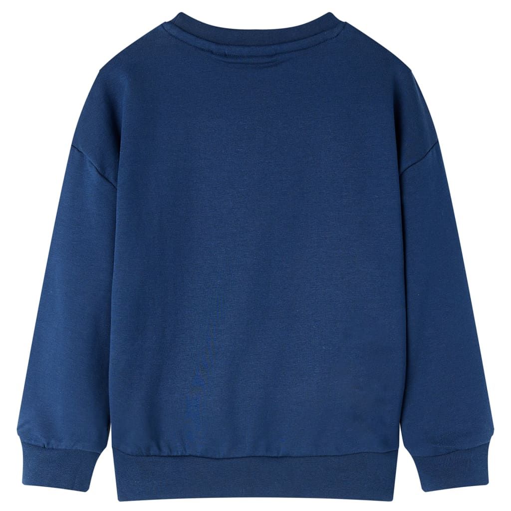 Felpa per Bambini Blu Marino 92 vidaXL