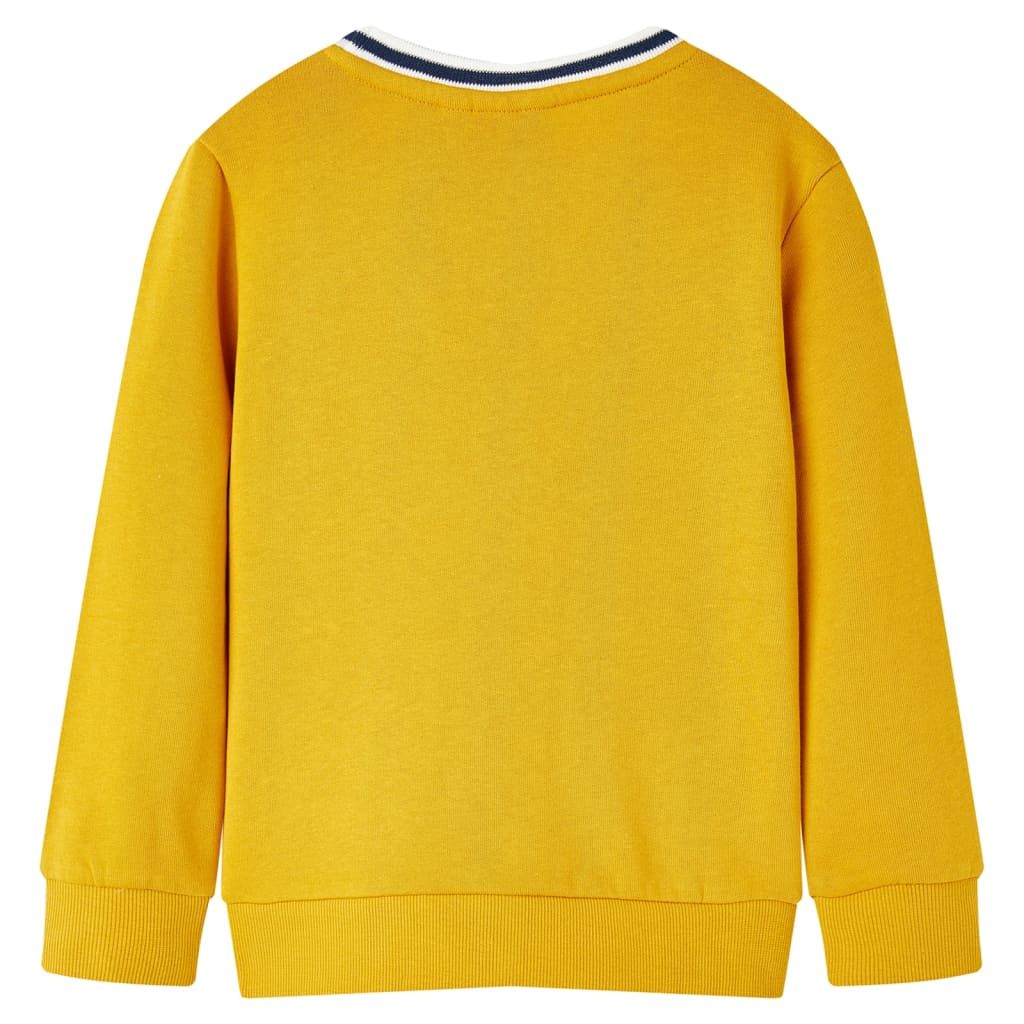 Felpa per Bambini Ocra 128 vidaXL
