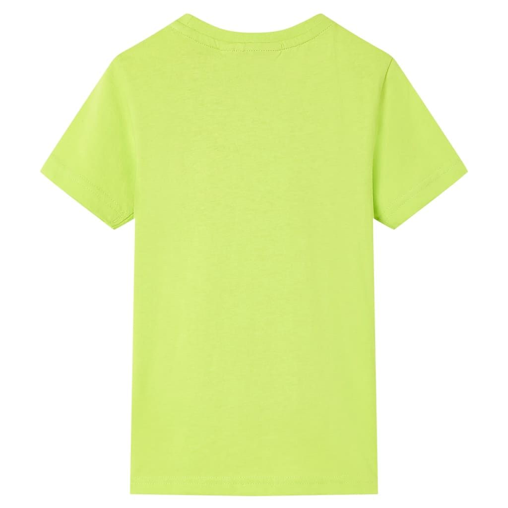 Maglietta da Bambino Lime 128 vidaXL