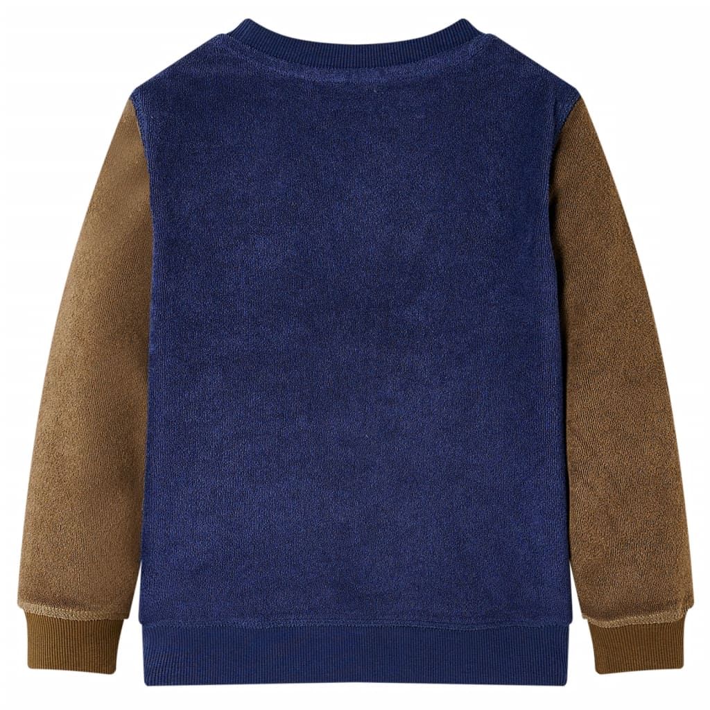 Felpa da Bambino Blu Marino 140 vidaXL
