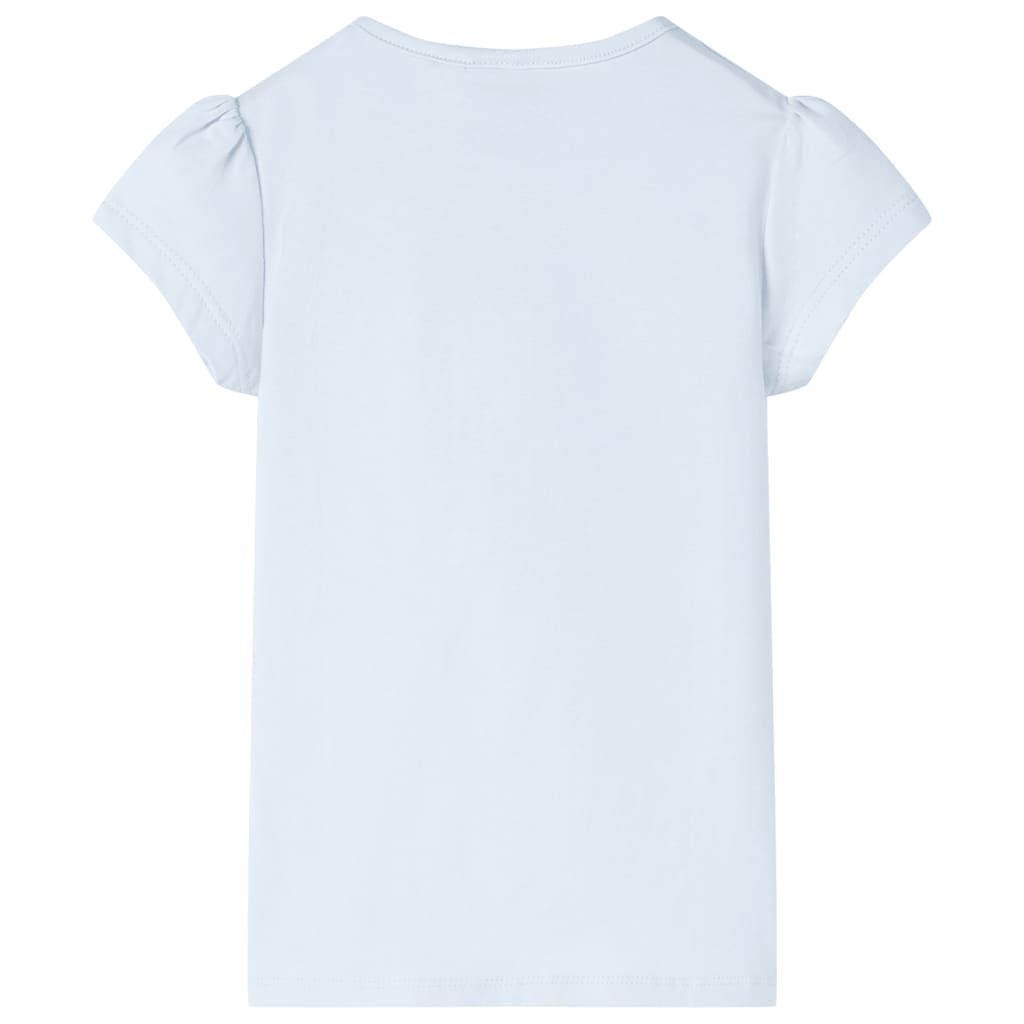 Maglietta da Bambino Azzurra 140 vidaXL