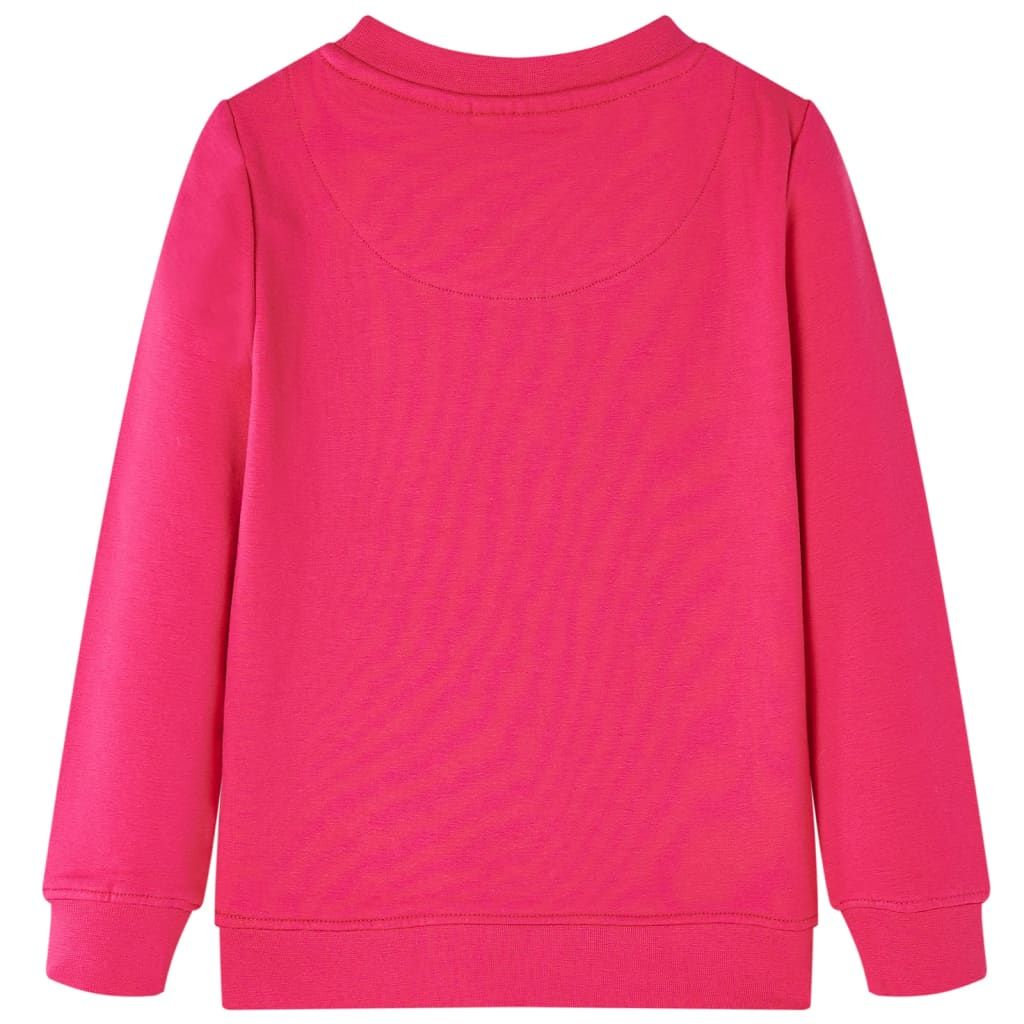 Felpa per Bambini Fucsia 140 vidaXL
