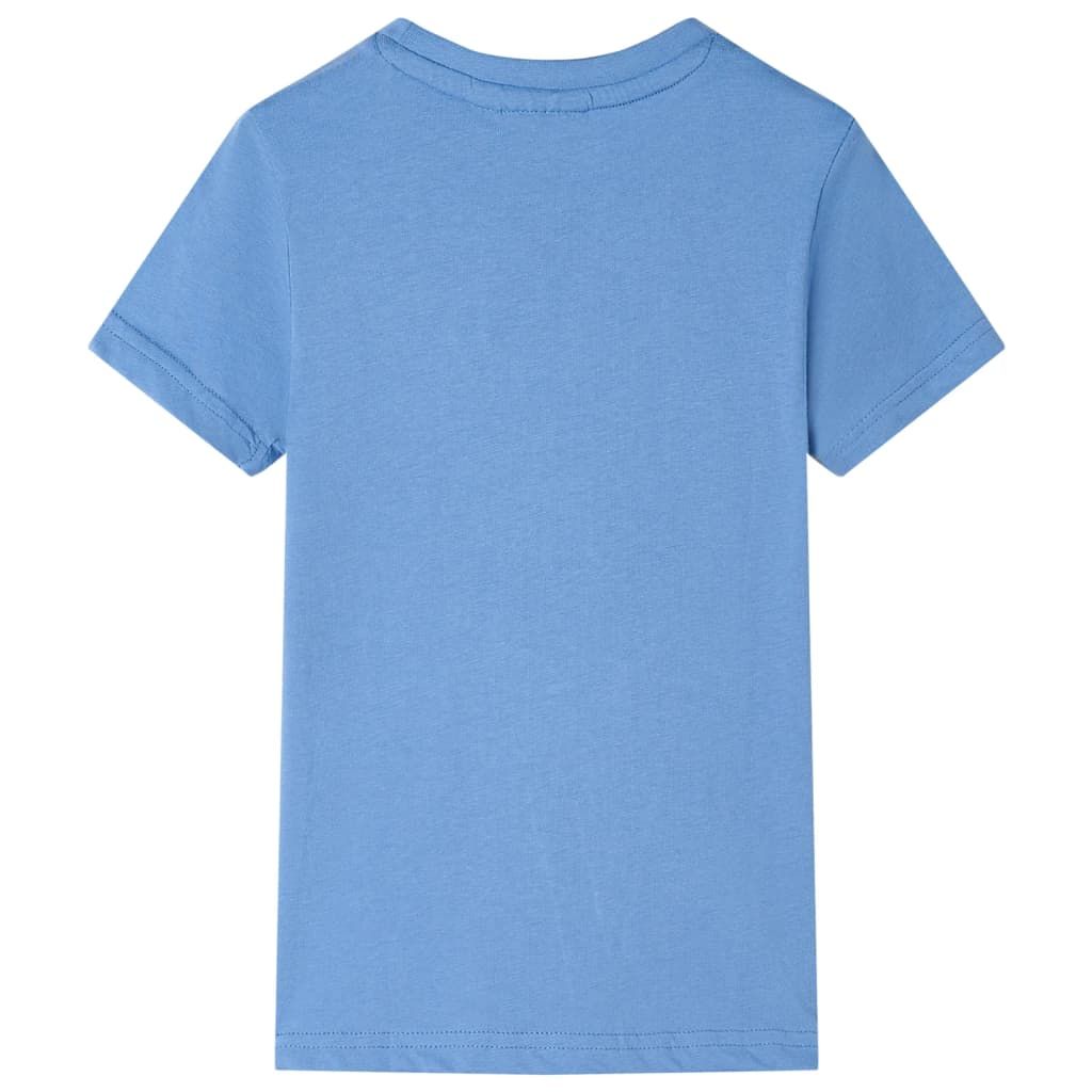 Maglietta per Bambini Medio Blu 128 vidaXL