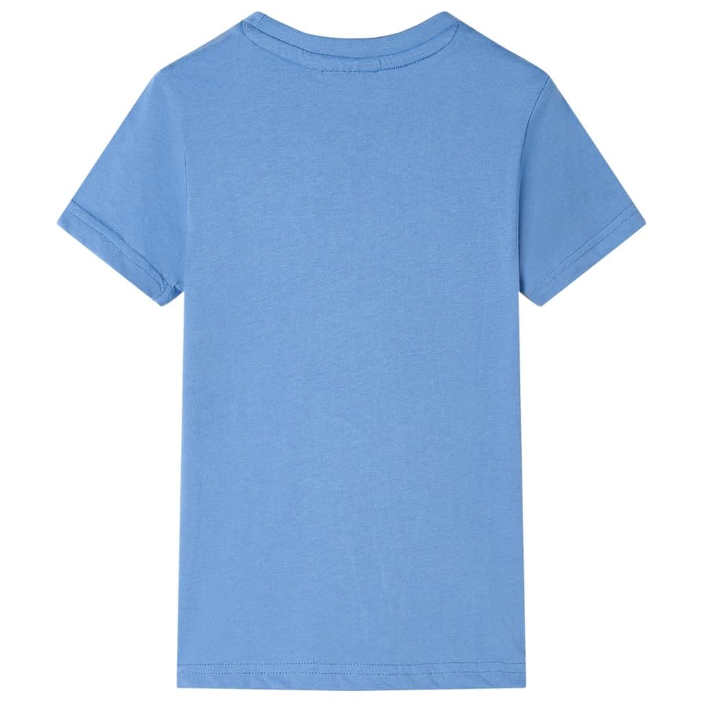 Maglietta per Bambini Medio Blu 104 vidaXL