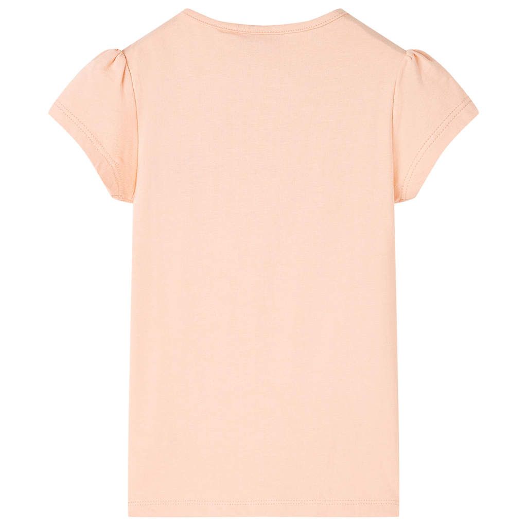 Maglietta da Bambino Arancione Chiaro 104 vidaXL