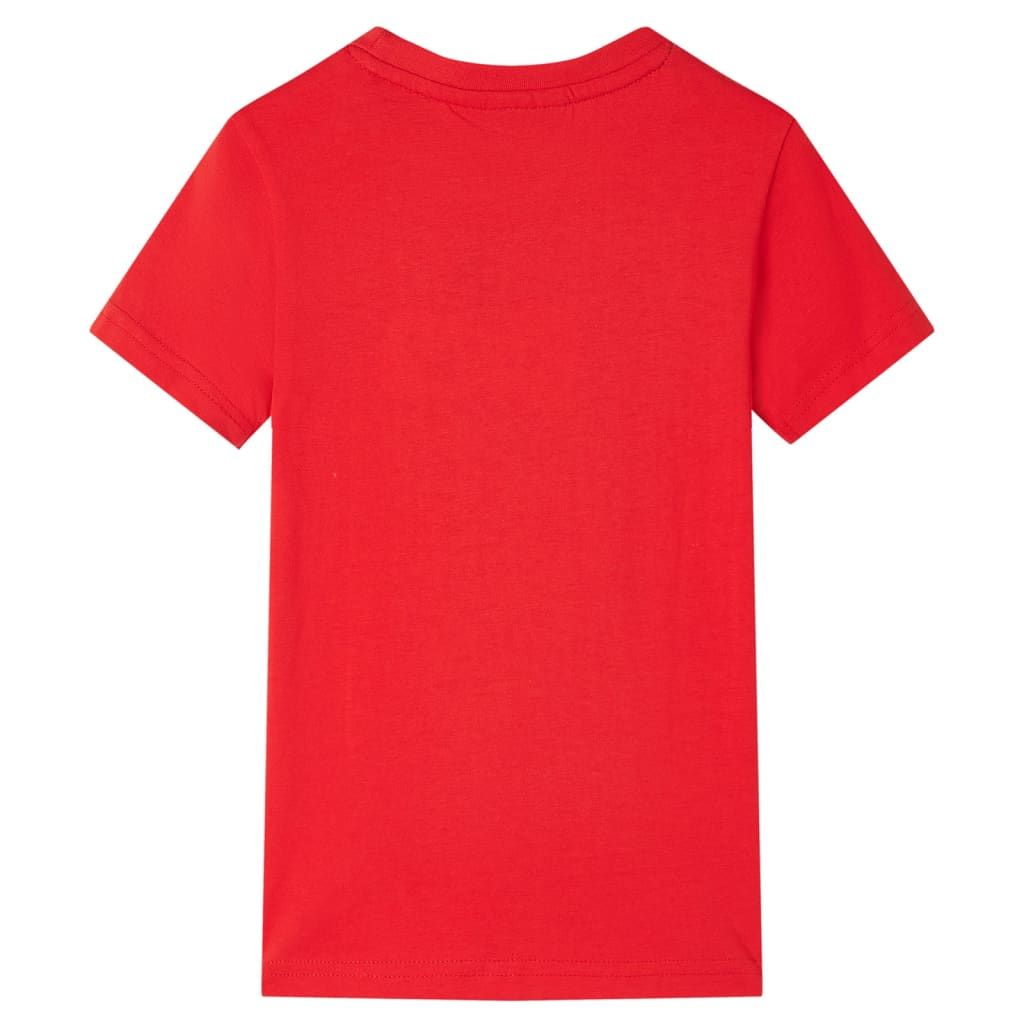 Maglietta da Bambino Rossa 92 vidaXL