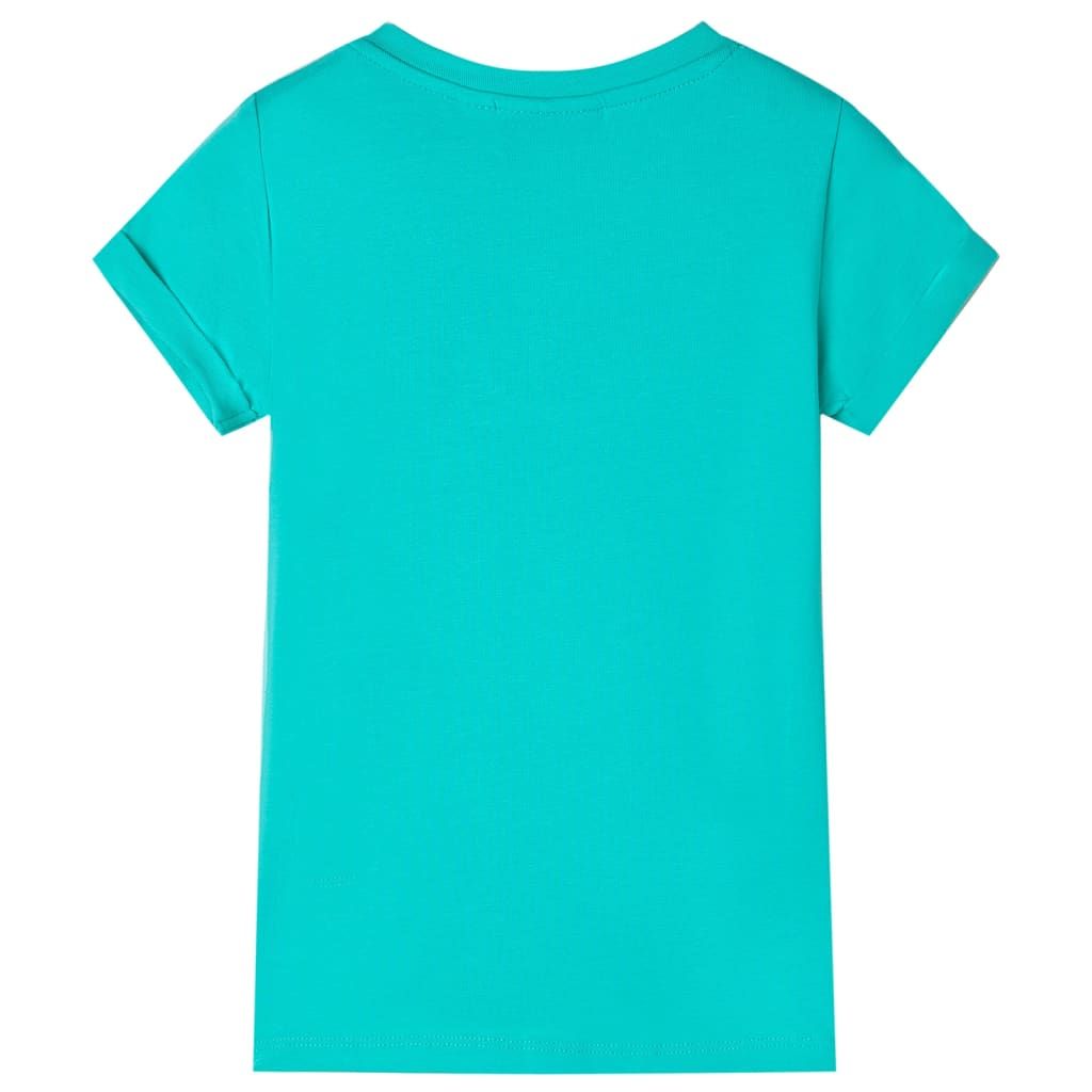 Maglietta da Bambina Menta 116 vidaXL
