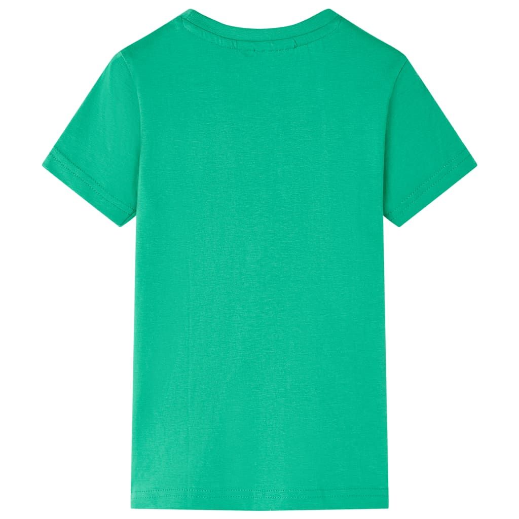 Maglietta da Bambino Verde 128 vidaXL