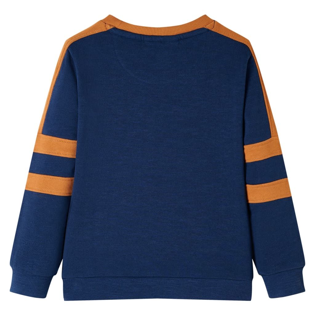 Felpa per Bambini Blu Indaco 116 vidaXL