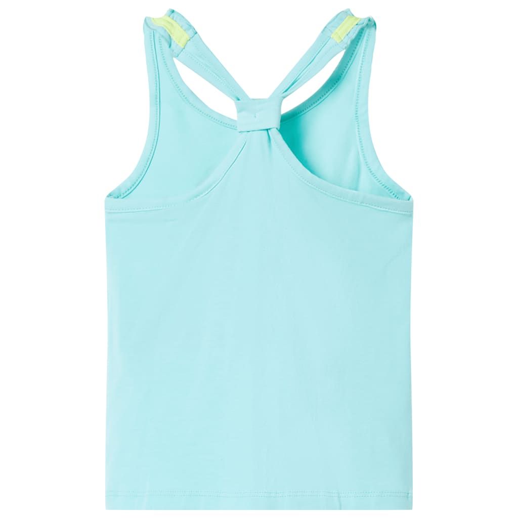 Canotta da Bambina Menta Chiaro 116 vidaXL