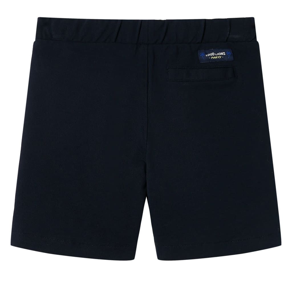 Pantaloncini per Bambini con Coulisse Blu Marino 92 vidaXL
