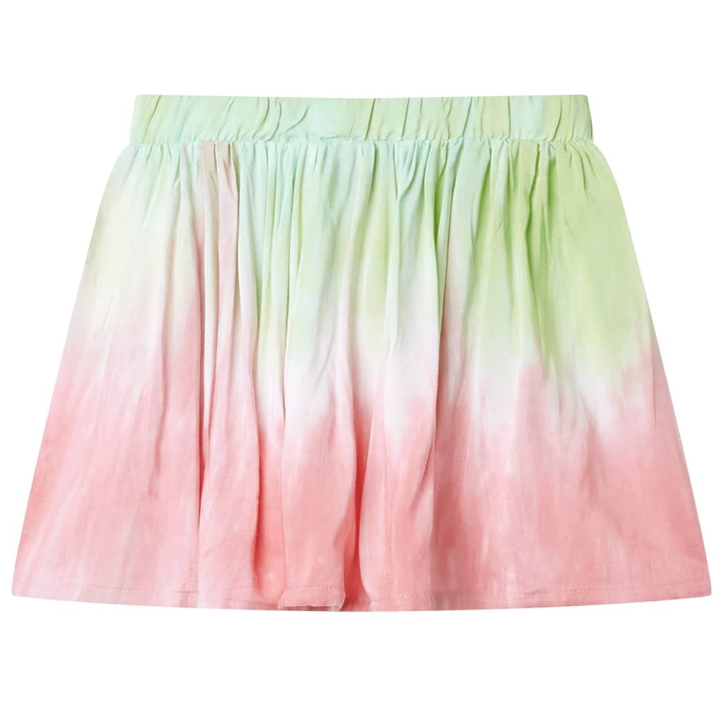 Gonna Plissettata da Bambina Rosa Chiaro 140 vidaXL